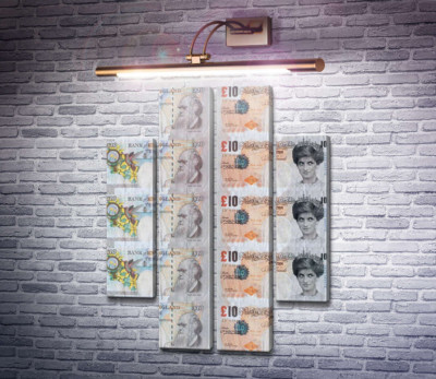 Фальшиві £ 10 із зображенням леді Ді