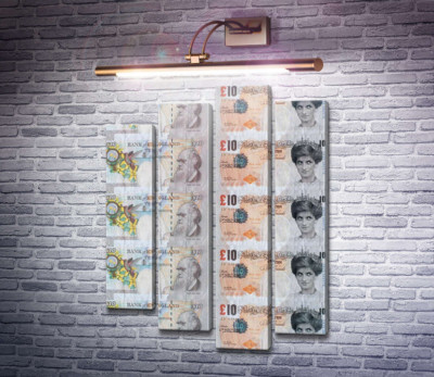 Фальшиві £ 10 із зображенням леді Ді