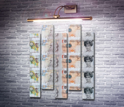 Фальшиві £ 10 із зображенням леді Ді