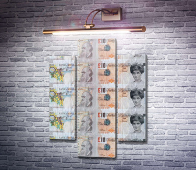 Фальшивые £ 10 с изображением леди Ди