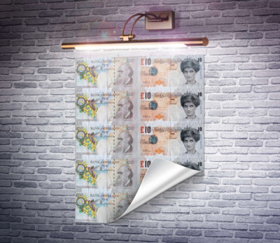 Фальшивые £ 10 с изображением леди Ди