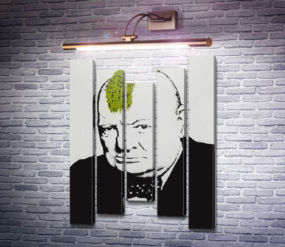 Черчілль з зеленим ірокезом