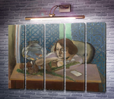 Женщина с аквариумом