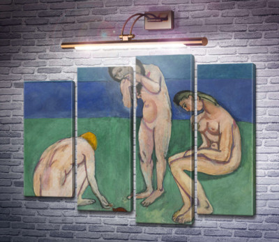 Купальщицы с черепашкой