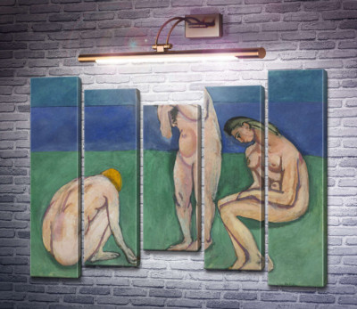Купальщицы с черепашкой