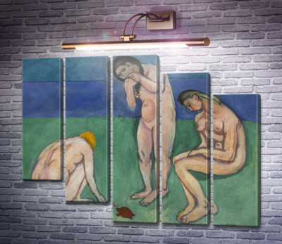 Купальщицы с черепашкой