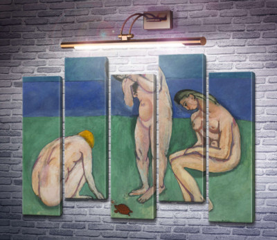 Купальщицы с черепашкой