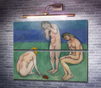 Купальщицы с черепашкой