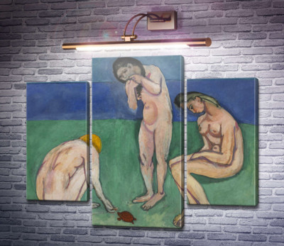 Купальщицы с черепашкой