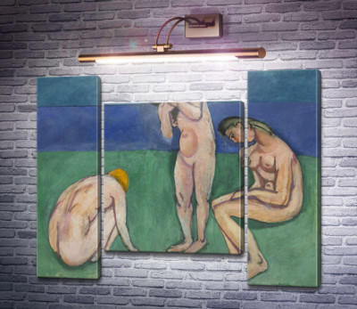 Купальщицы с черепашкой
