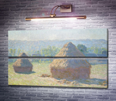 Стога сена, конец лета