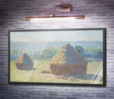 Стога сена, конец лета