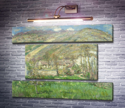 Селище біля підніжжя пагорба, Живерни