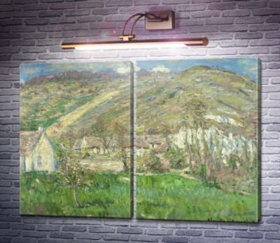 Селище біля підніжжя пагорба, Живерни
