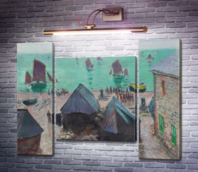 Отплытие рыбацких лодок, Этрета