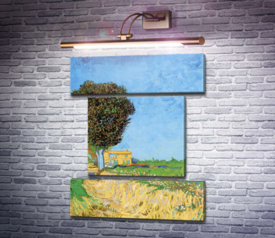 Сельская улица близ Арля (Lane near Arles (Side of a Country Lane)), 1888