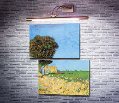 Сельская улица близ Арля (Lane near Arles (Side of a Country Lane)), 1888