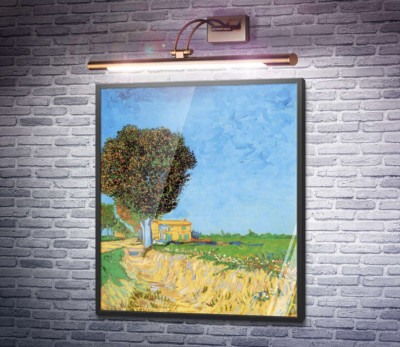 Сельская улица близ Арля (Lane near Arles (Side of a Country Lane)), 1888