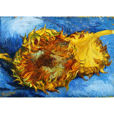 Два зрізаних соняшника (Still Life with Two Sunflowers), 1887