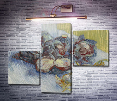 Натюрморт з червоною капустою і цибулею (Still Life with Red Cabbage and Onions), 1887-88