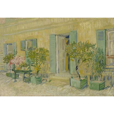 Экстерьер ресторана в Аньер (Exterior of a Restaurant at Asnieres), 1887