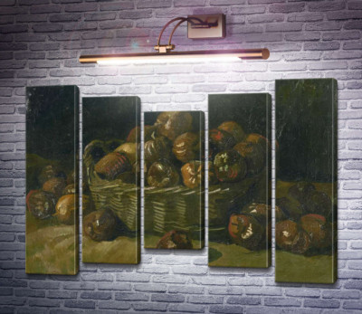 Корзина с яблоками (Basket of Apples), 1885