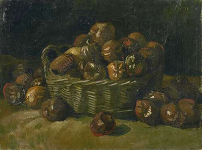 Корзина с яблоками (Basket of Apples), 1885