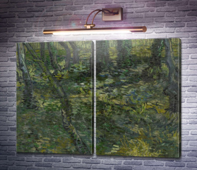 Подлесок с ивами (Undergrowth with Ivy), 1889