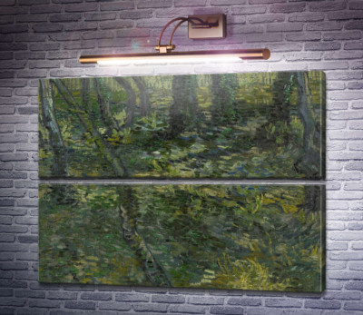 Подлесок с ивами (Undergrowth with Ivy), 1889