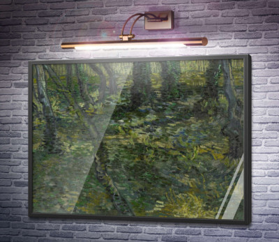 Подлесок с ивами (Undergrowth with Ivy), 1889