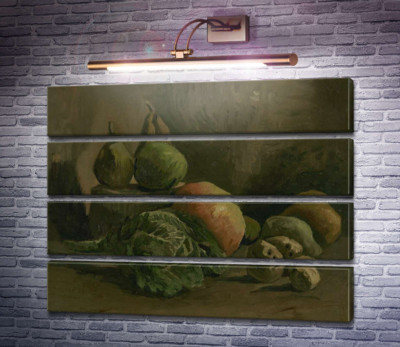 Натюрморт с овощами и фруктами (Still Life with Vegetables and Fruit), 1884