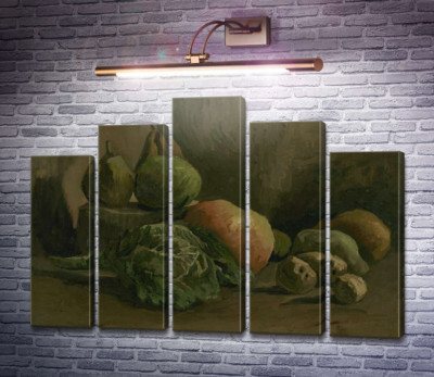 Натюрморт с овощами и фруктами (Still Life with Vegetables and Fruit), 1884