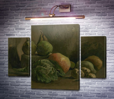Натюрморт с овощами и фруктами (Still Life with Vegetables and Fruit), 1884