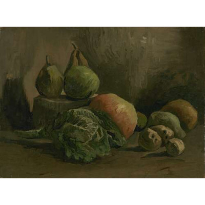 Натюрморт с овощами и фруктами (Still Life with Vegetables and Fruit), 1884