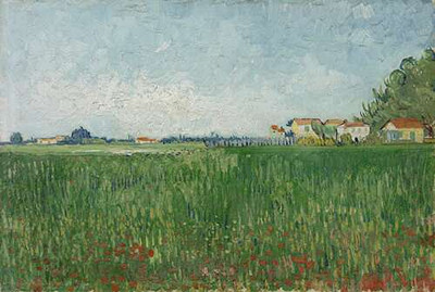 Поле с маками (Field with Poppies), 1888