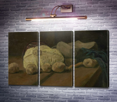 Натюрморт з капустою і дерев'яними черевиками (Still Life with Cabbage and Clogs, 1881