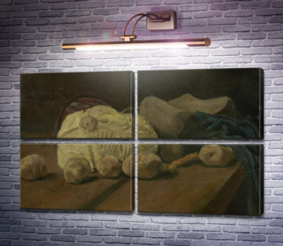 Натюрморт с капустой и деревянными башмаками (Still Life with Cabbage and Clogs, 1881