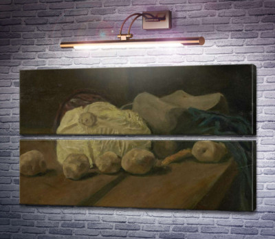 Натюрморт с капустой и деревянными башмаками (Still Life with Cabbage and Clogs, 1881