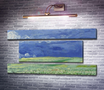 Пшеничне поле під грозовими хмарами (Wheatfields under Thunderclouds), 1890