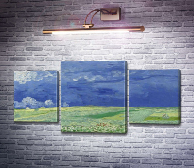 Пшеничне поле під грозовими хмарами (Wheatfields under Thunderclouds), 1890