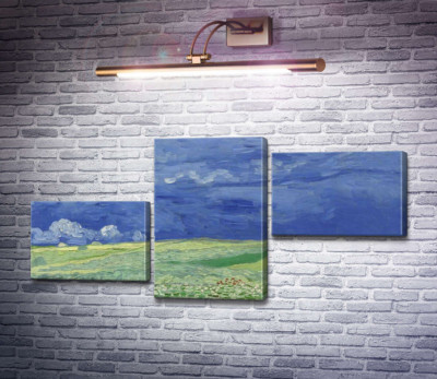 Пшеничне поле під грозовими хмарами (Wheatfields under Thunderclouds), 1890