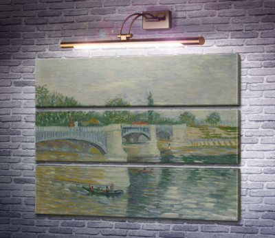 Сена і міст на Гранд Жатт (The Seine with the Pont de la Grande Jette), 1887