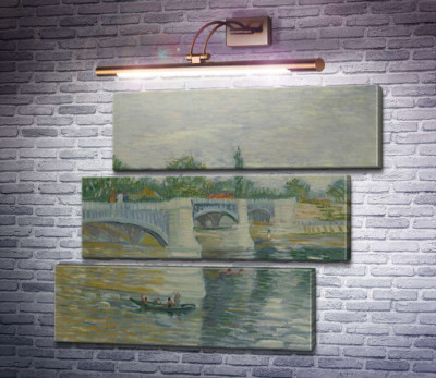 Сена и мост на Гранд Жатт (The Seine with the Pont de la Grande Jette), 1887