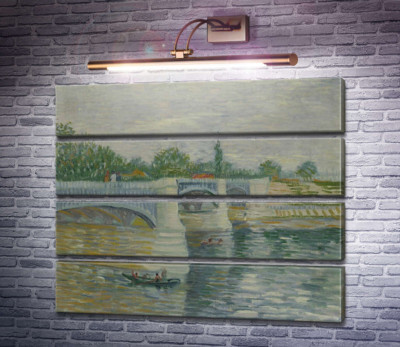 Сена і міст на Гранд Жатт (The Seine with the Pont de la Grande Jette), 1887