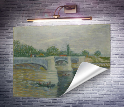 Сена и мост на Гранд Жатт (The Seine with the Pont de la Grande Jette), 1887
