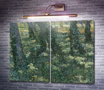 Стволы деревьев с плющом (Undergrowth), 1889