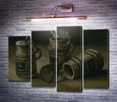 Пивні кухлі (Beer Tankards), 1885