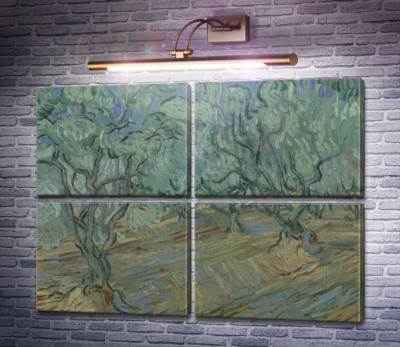 Оливковий гай і блакитне небо (Olive Grove with Blue Sky), 1889