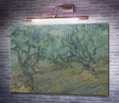 Оливковий гай і блакитне небо (Olive Grove with Blue Sky), 1889