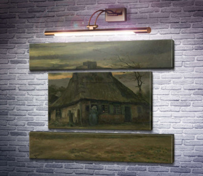 Солом'яна хатина в сутінках (Straw Hut at Dusk), 1885
